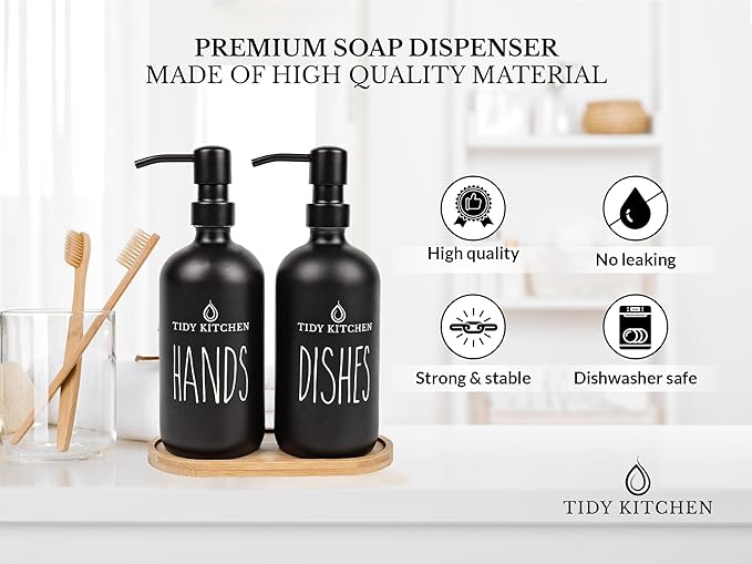 tidy kitchen hand and dishes soap made of high quality material