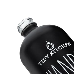 tidy kitchen hand soap dispenser without lid