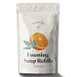 tidy kitchen single bag of foaming soap refills orange
 